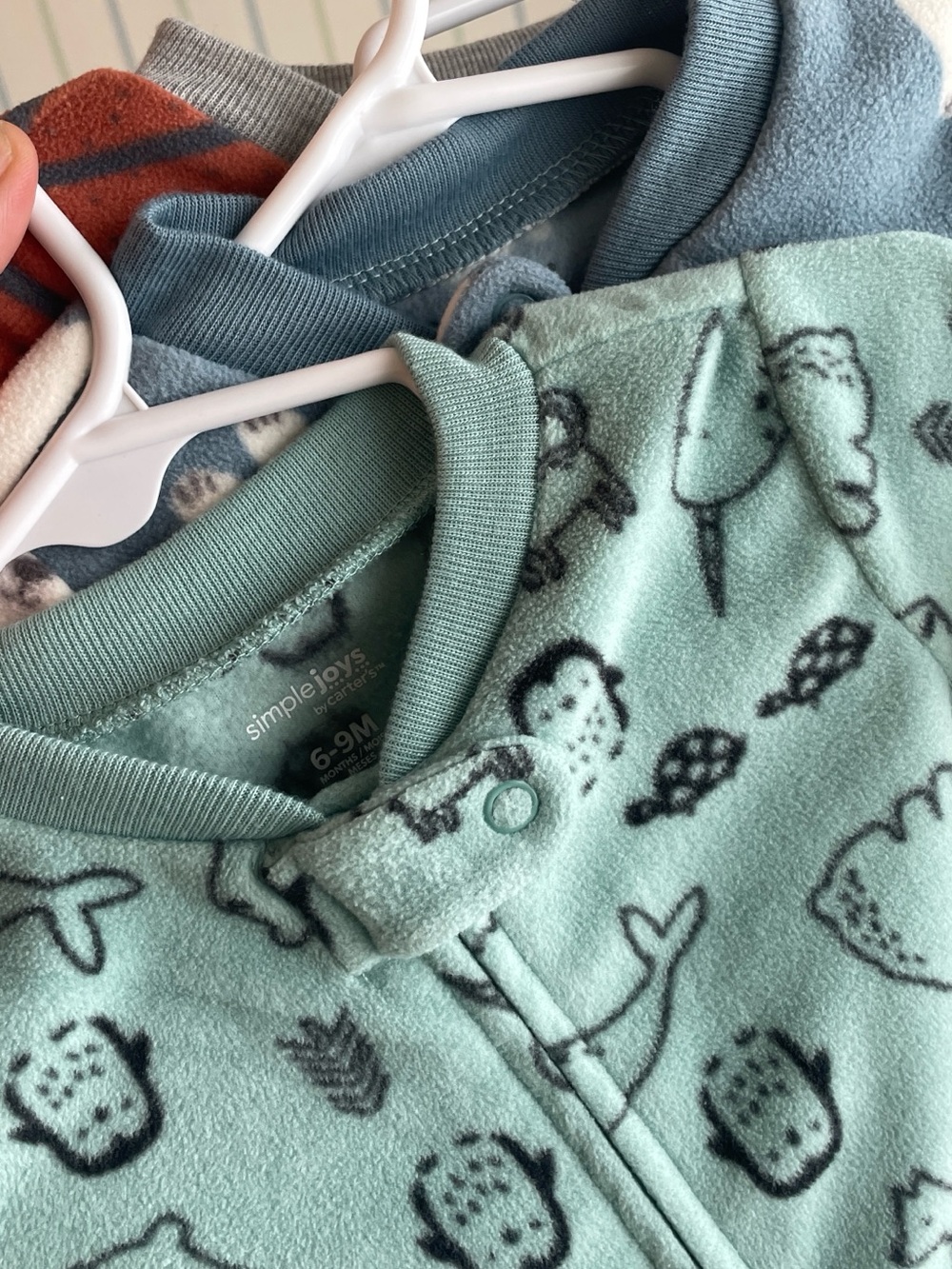 Carter's set of three Fleece One-Piece